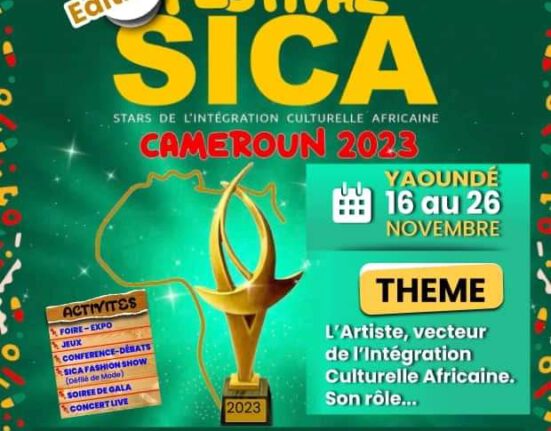 Visuel officiel du Festival SICA 2023-DR
