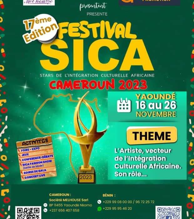 Visuel officiel du Festival SICA 2023-DR